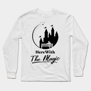 Here With The Magic Logo Shirt (Alternate) Long Sleeve T-Shirt